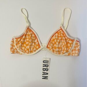 Urban Outfitters Daisy Floral Bralette, 36B- NWT‎